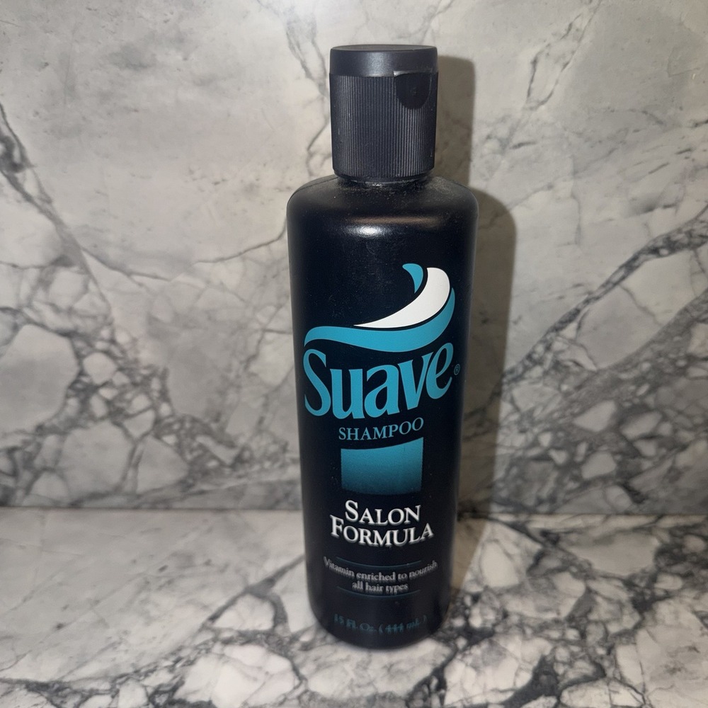 Vintage Suave Salon Formula Nourishing Shampoo Vitamin Enriched 15 oz.